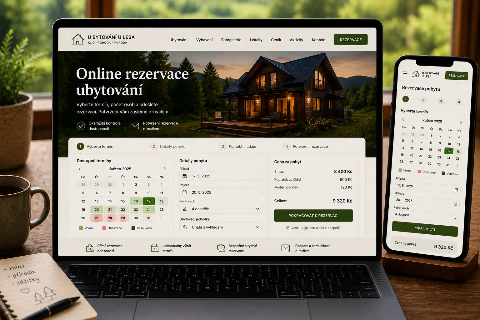 Online accommodation booking