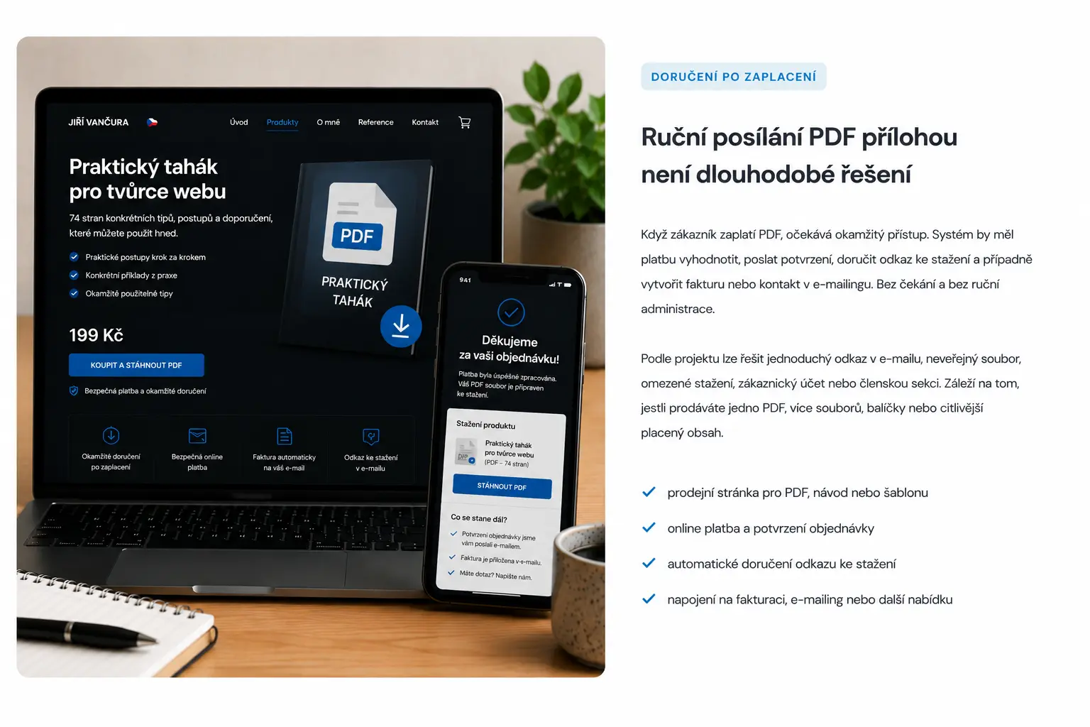 Prodej PDF ke stažení