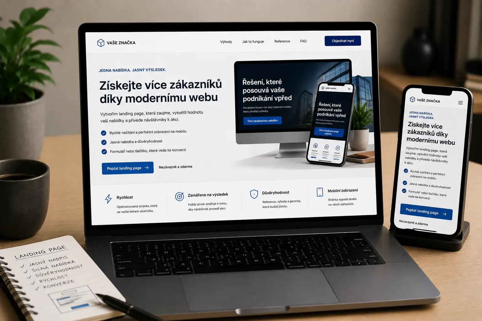 Landing Page erstellen