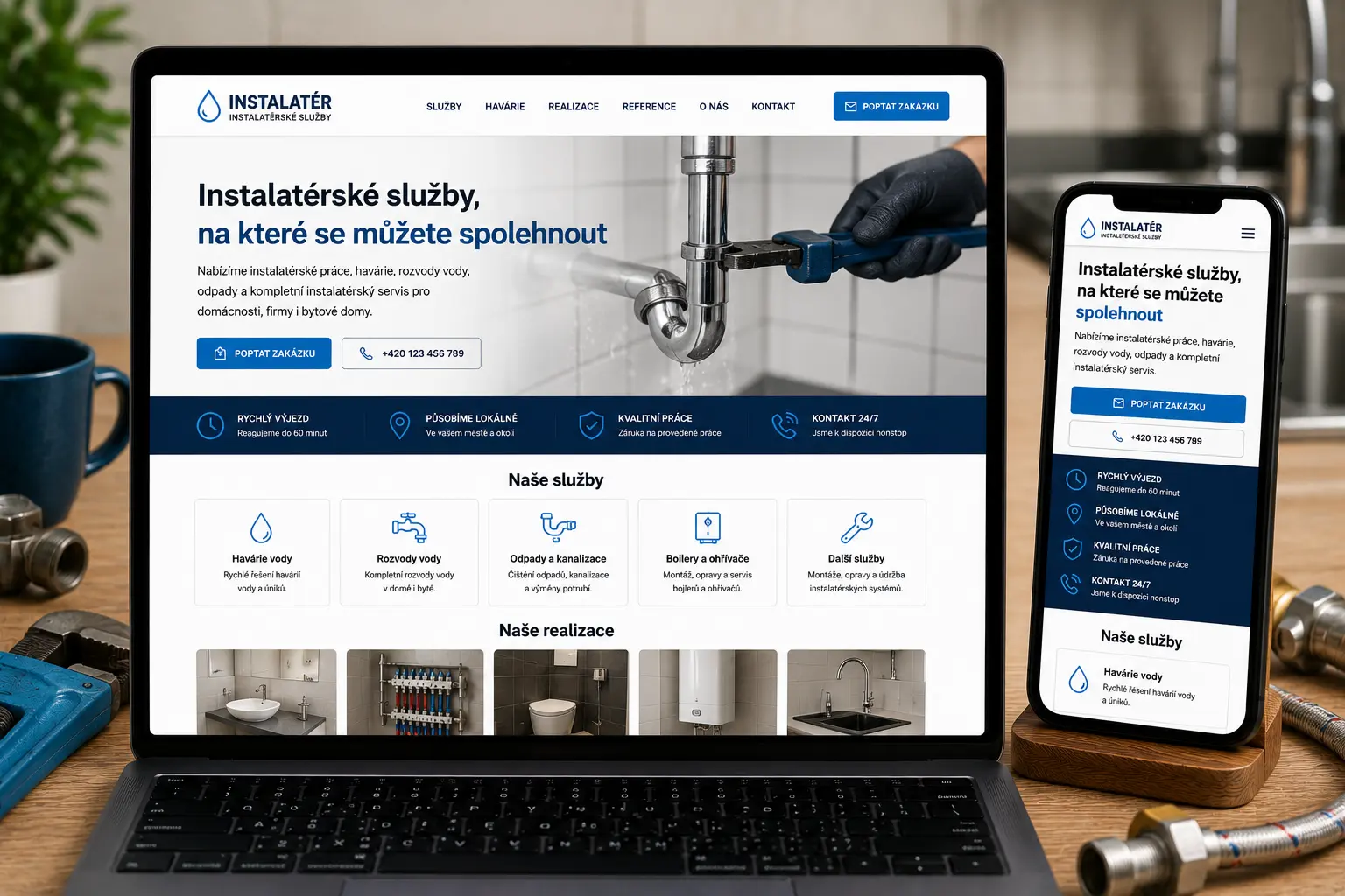Website for plumbers